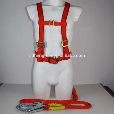 Double hooks half body safety harness/safety belt